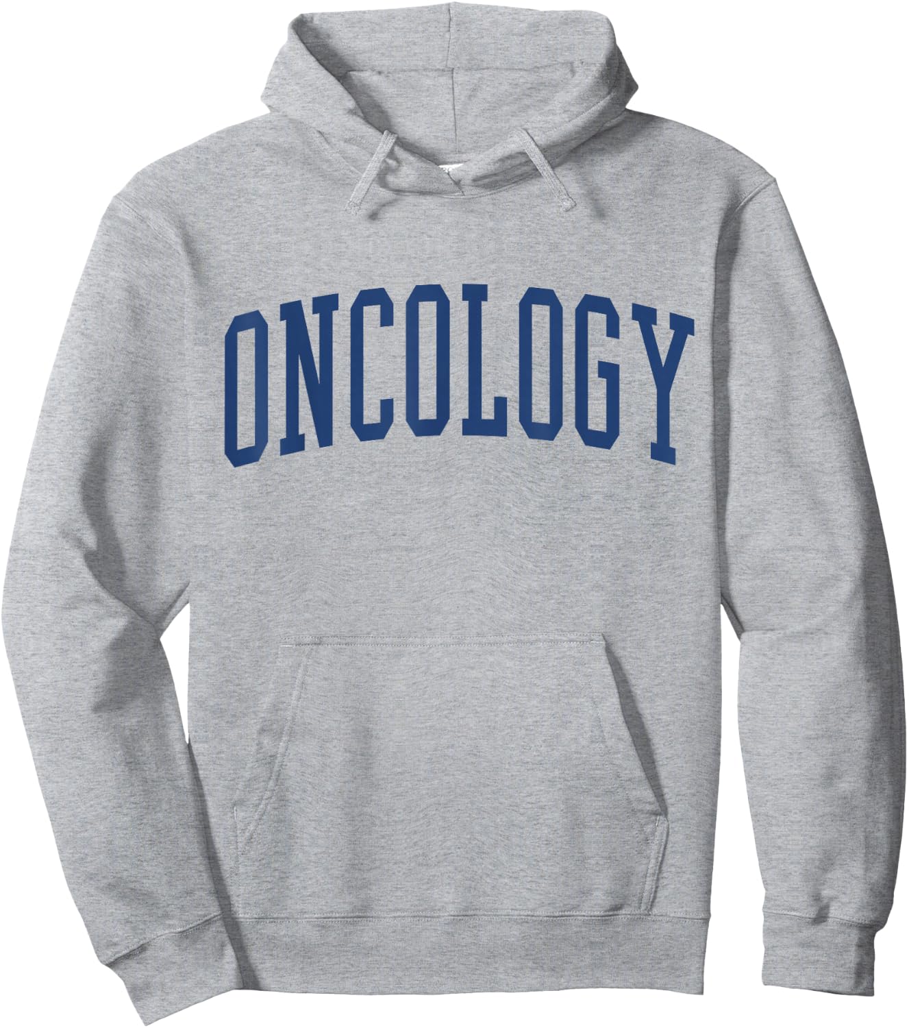 Oncology Nurse Varsity Style Hoodie - Hoodie | Ash
