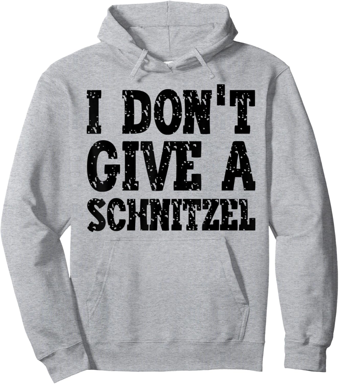 I Don't Give A Schnitzel | Oktoberfest German Hoodie - Hoodie | Ash