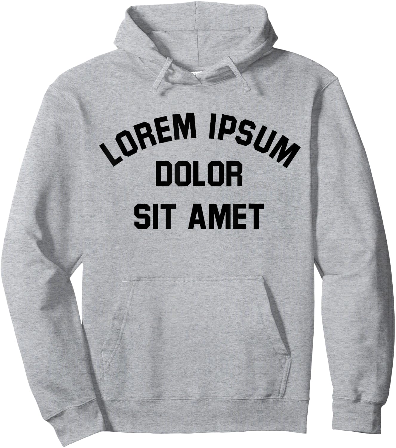 Lorem Ipsum Dolor Sit Amet Graphic Designer Web UX UI Funny Hoodie - Hoodie | Ash