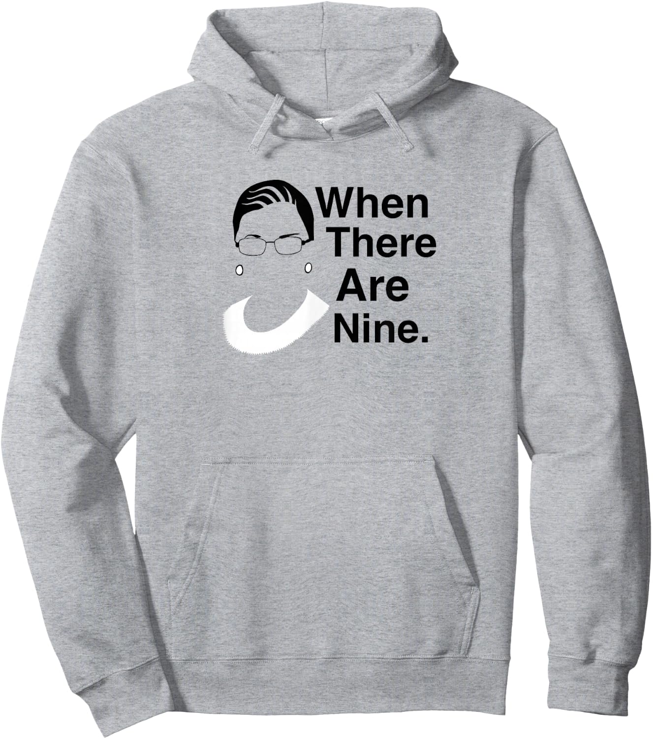 Ruth Bader Ginsburg RBG Woman Lawyer Shirt Hoodie - Hoodie | Ash