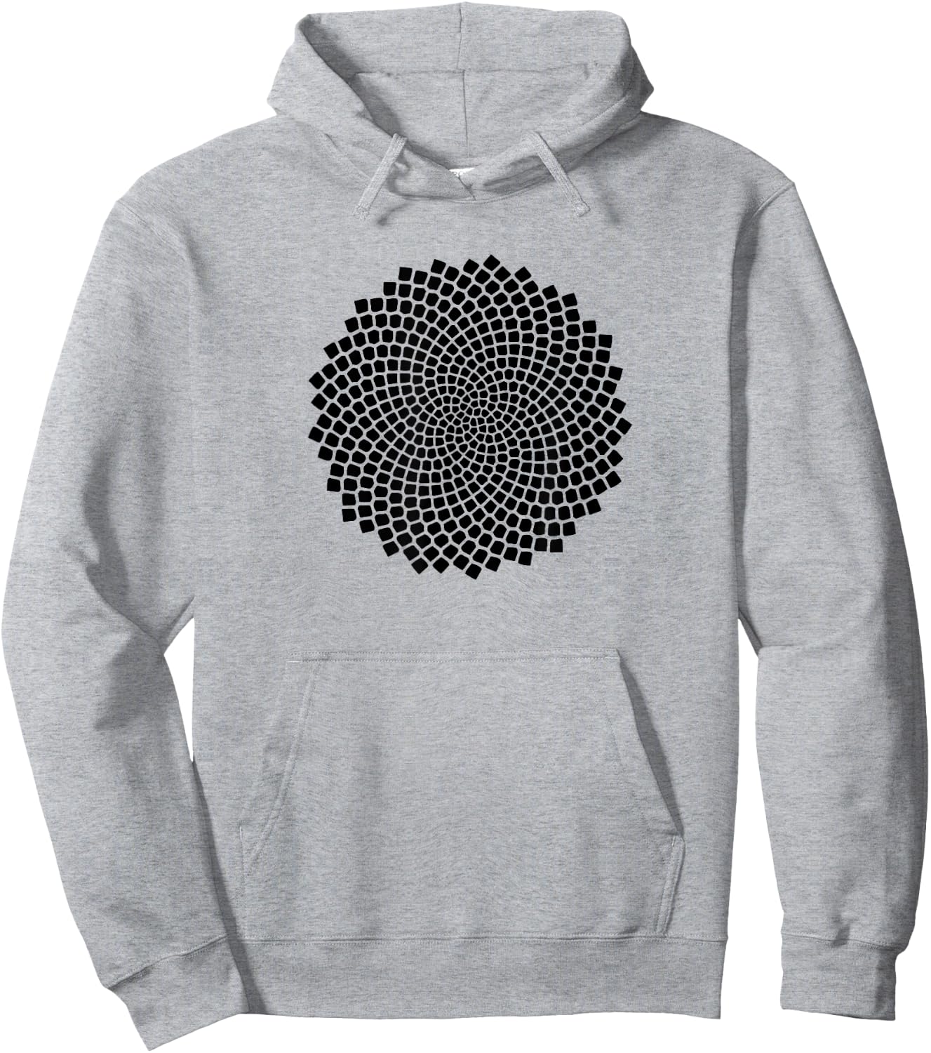Sunflower Seed Fibonacci Phi Golden Ratio Math Hoodie - Hoodie | Ash