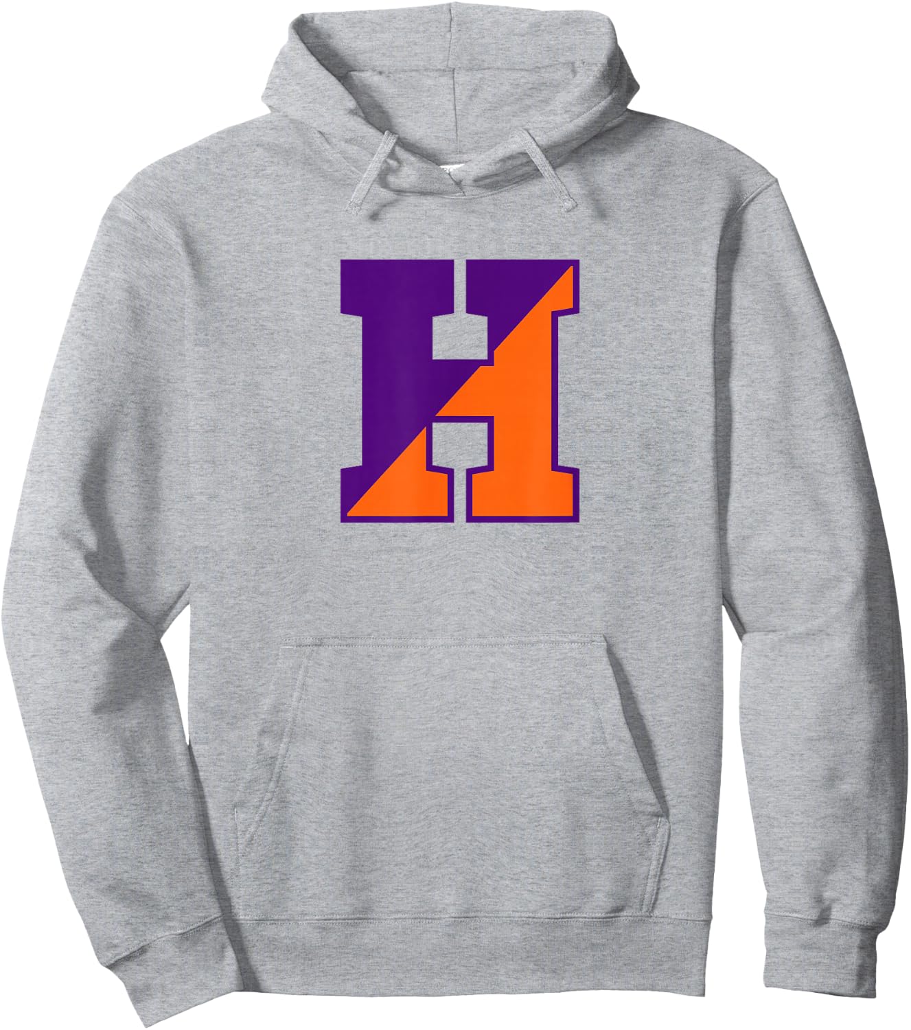 Hobart College Statesmen Monogram Logo HWSC Hoodie - Hoodie | Ash