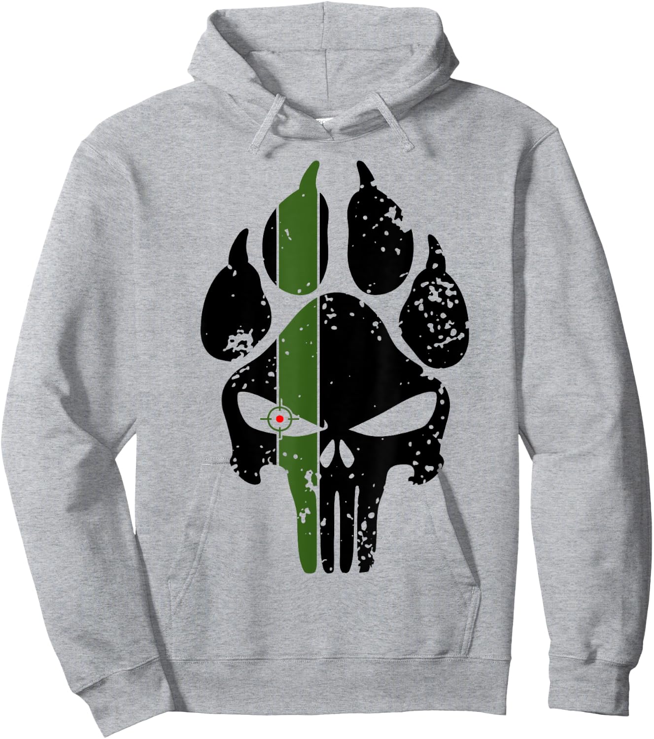 Military Working Dog K9 Soldier Dog Combat Soldier Shirt Women Hoodie - Hoodie | Ash