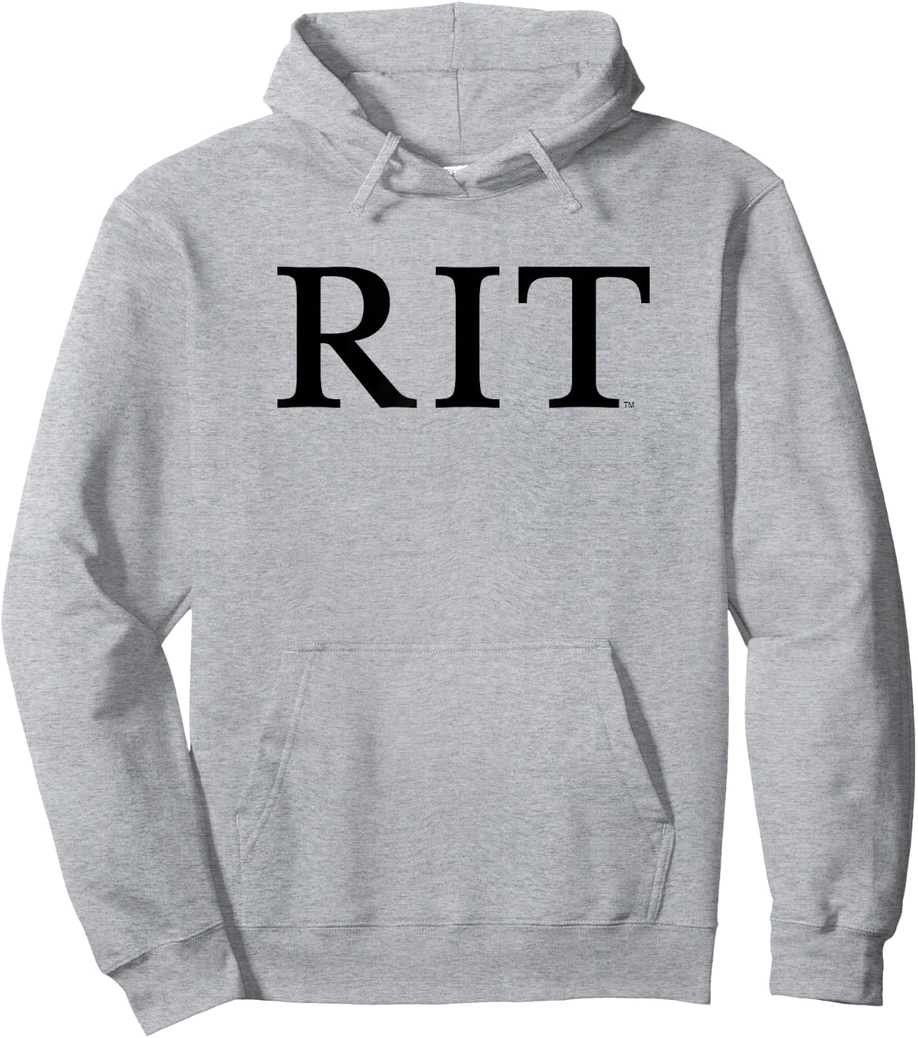 Rochester Institute of Technology RIT Type Hoodie - Hoodie | Ash