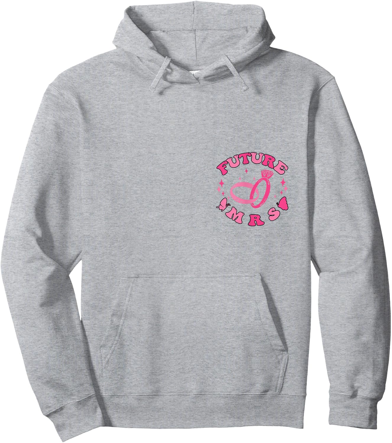 In My Engaged Era Groovy Bride Bachelorette Party Bridesmaid Hoodie - Hoodie | Ash