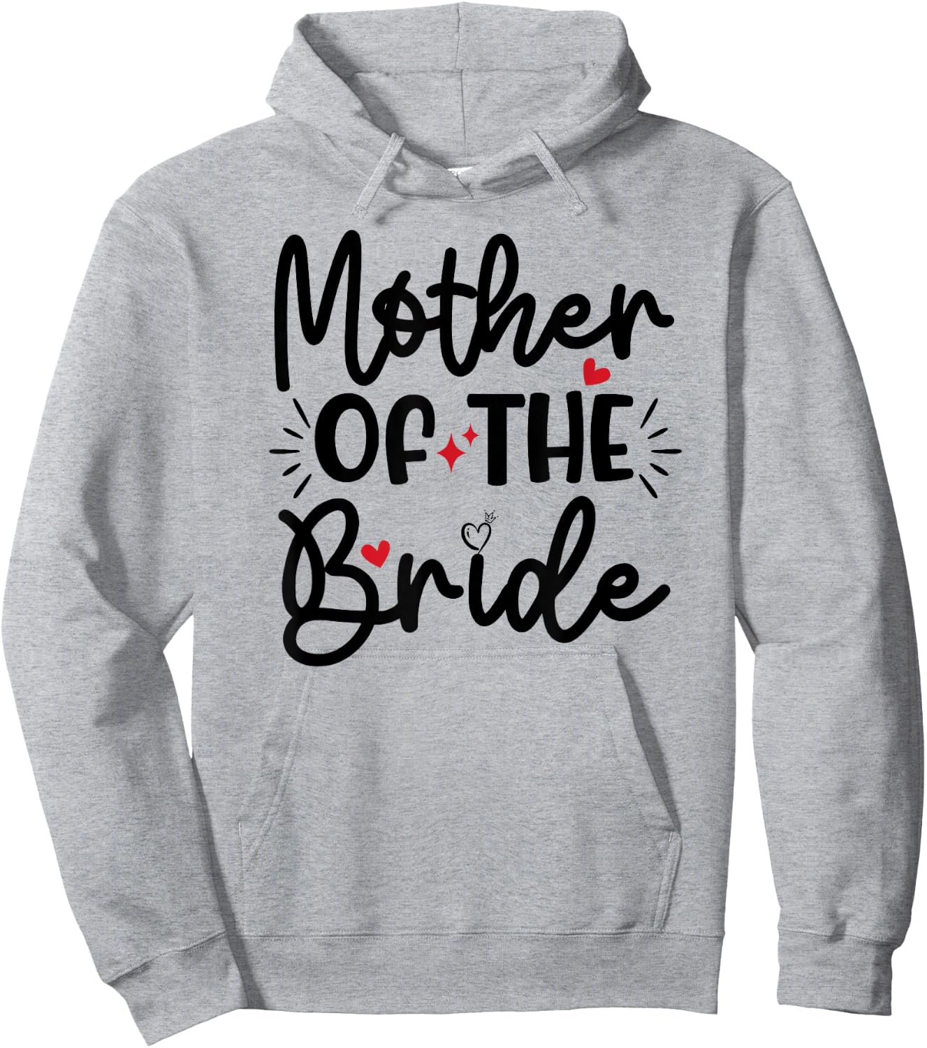 Mother Of The Bride Bachelorette Party Engagement Wedding Hoodie - Hoodie | Ash