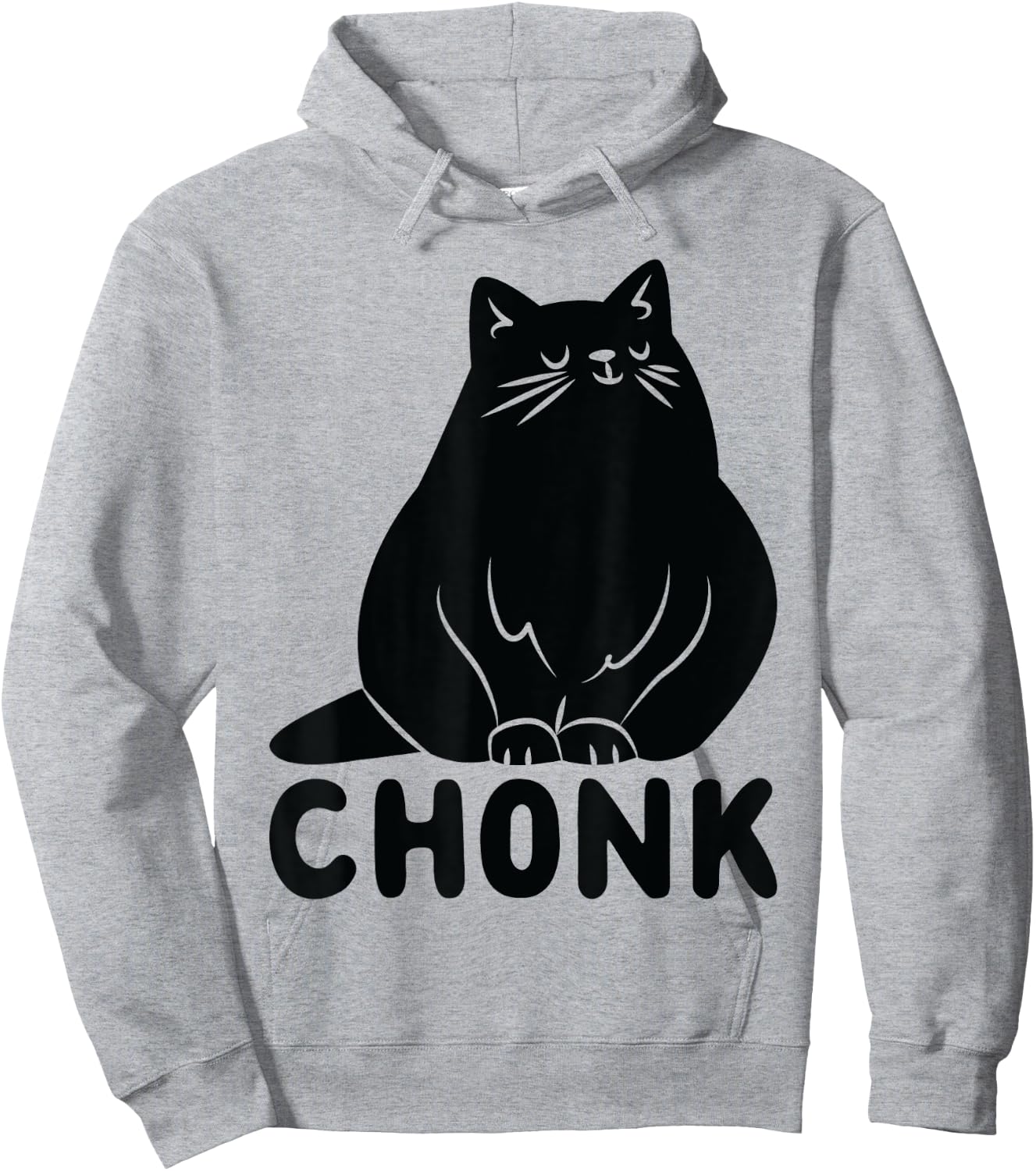 Cat Chonk Hoodie - Hoodie | Ash