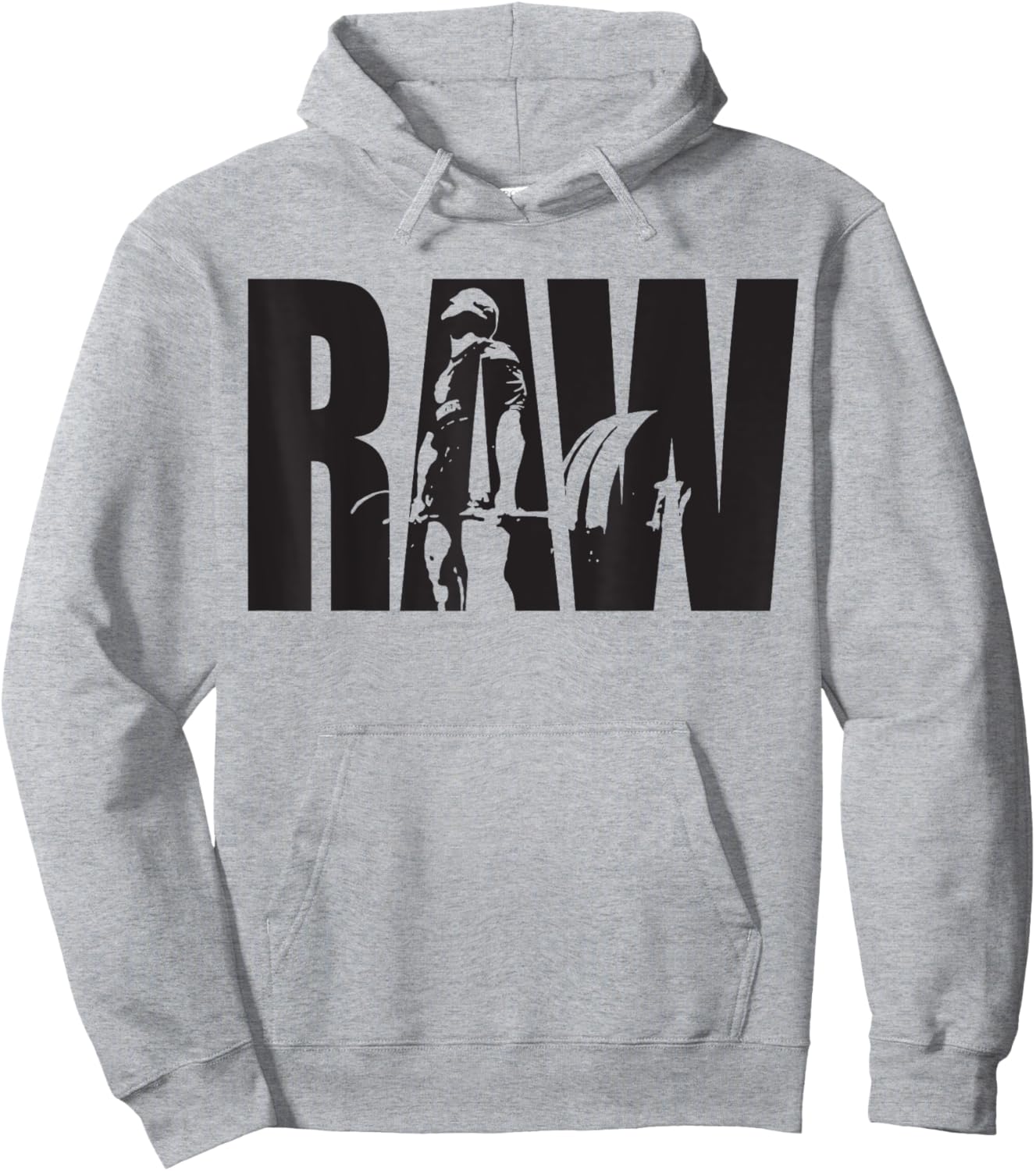 RAW Strength - Gym Motivational Hoodie - Hoodie | Ash