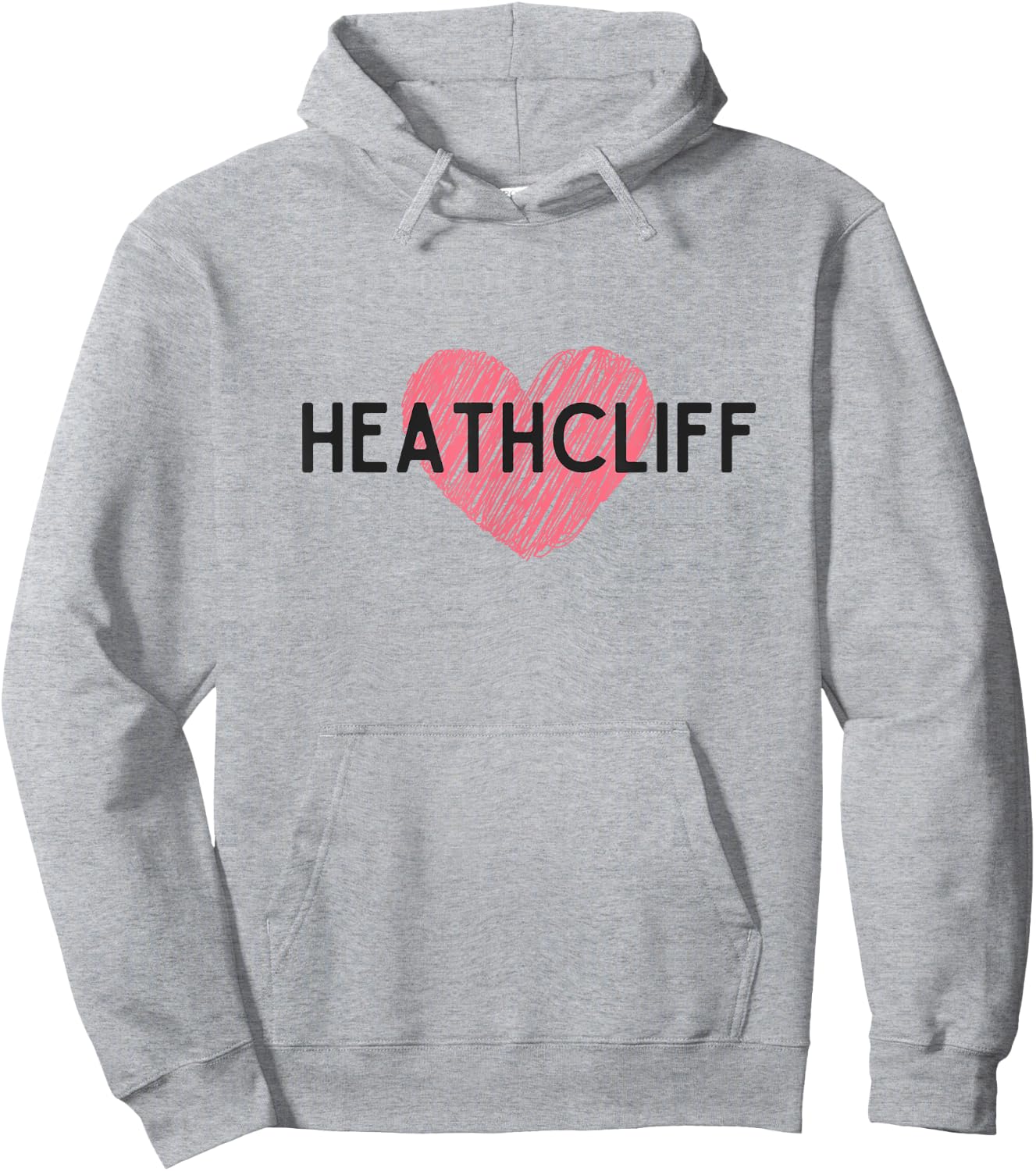 Heathcliff Emily Bronte Wuthering Heights gift Hoodie - Hoodie | Ash