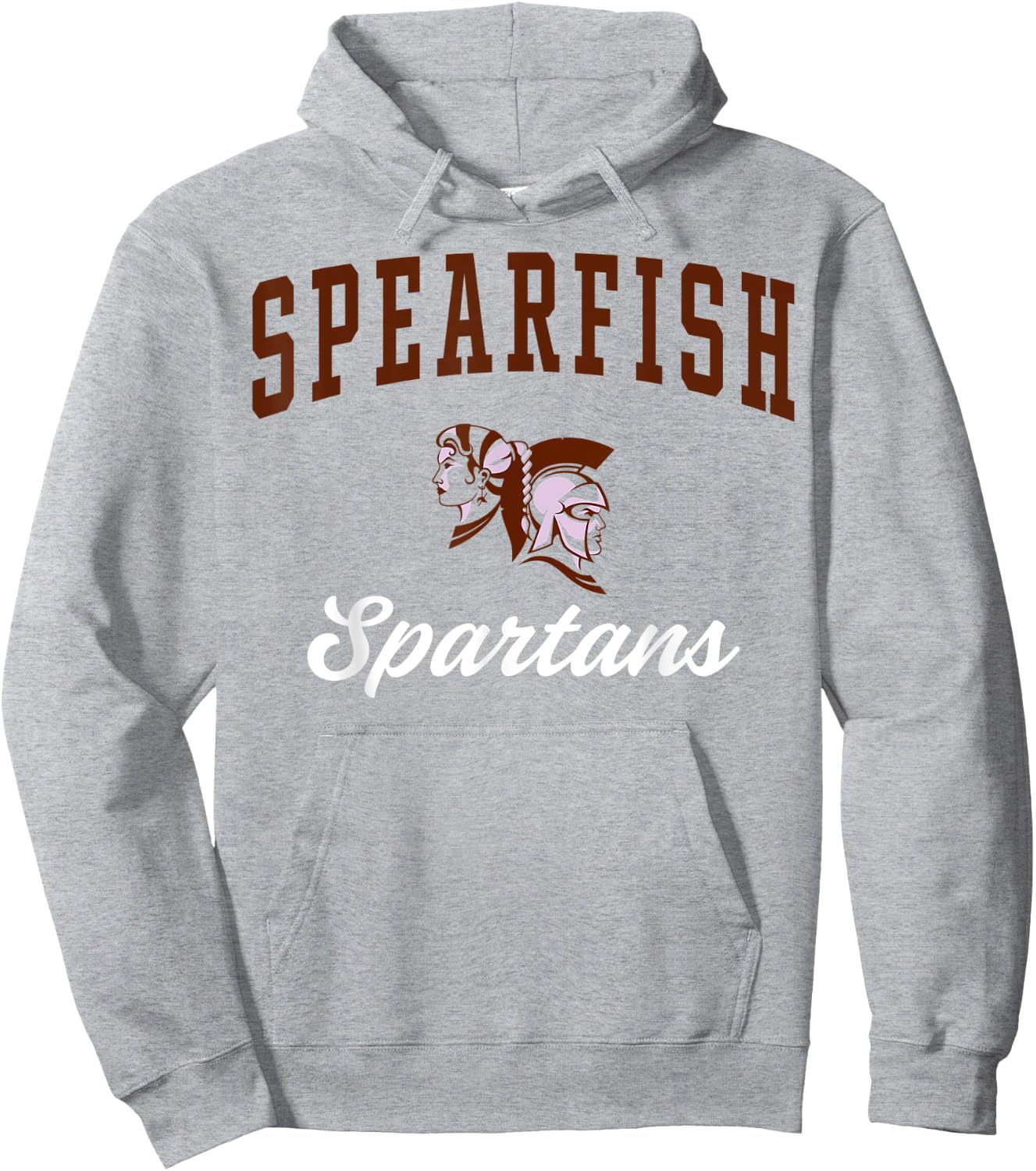 Spearfish High School Spartans C3 Hoodie - Hoodie | Ash