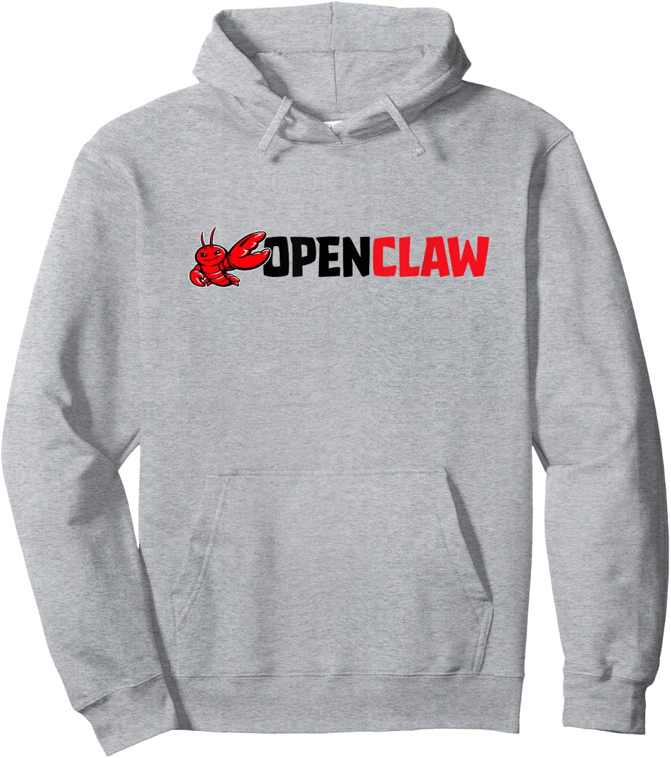 OpenClaw Logo Hoodie - Hoodie | Ash