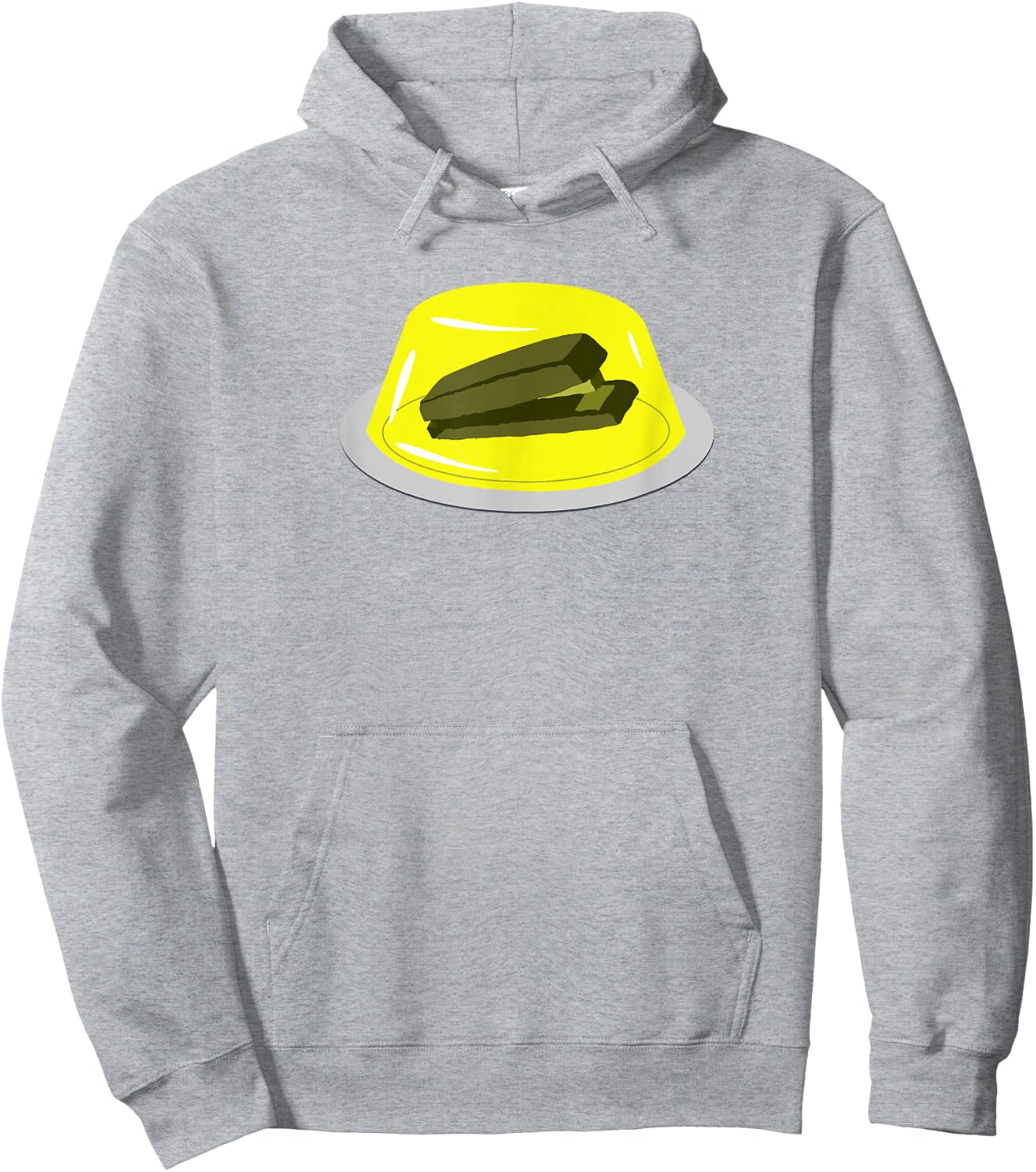 Stapler In Jello Shirt, Original Design Hoodie - Hoodie | Ash
