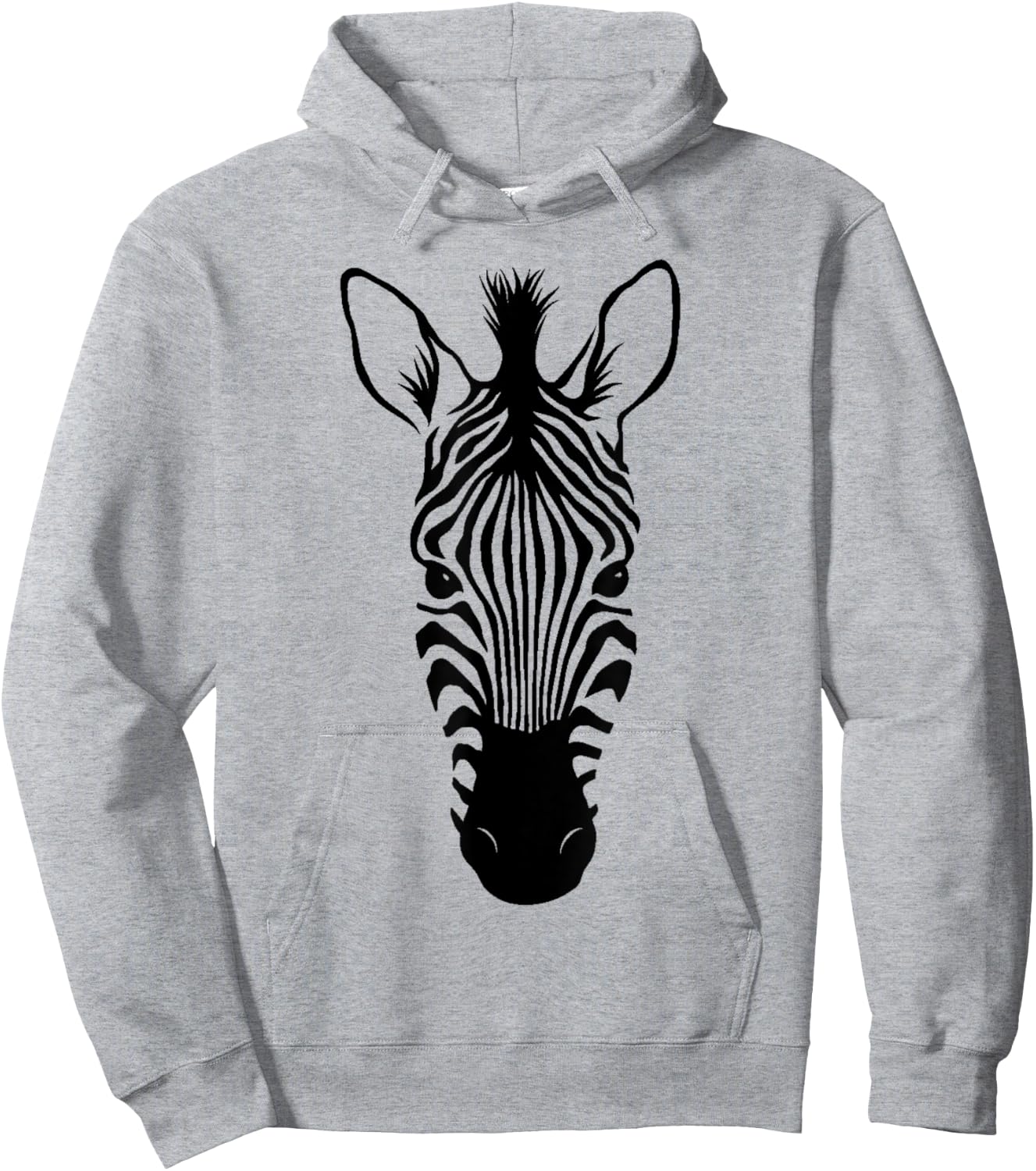Zebra head animal Hoodie - Hoodie | Ash