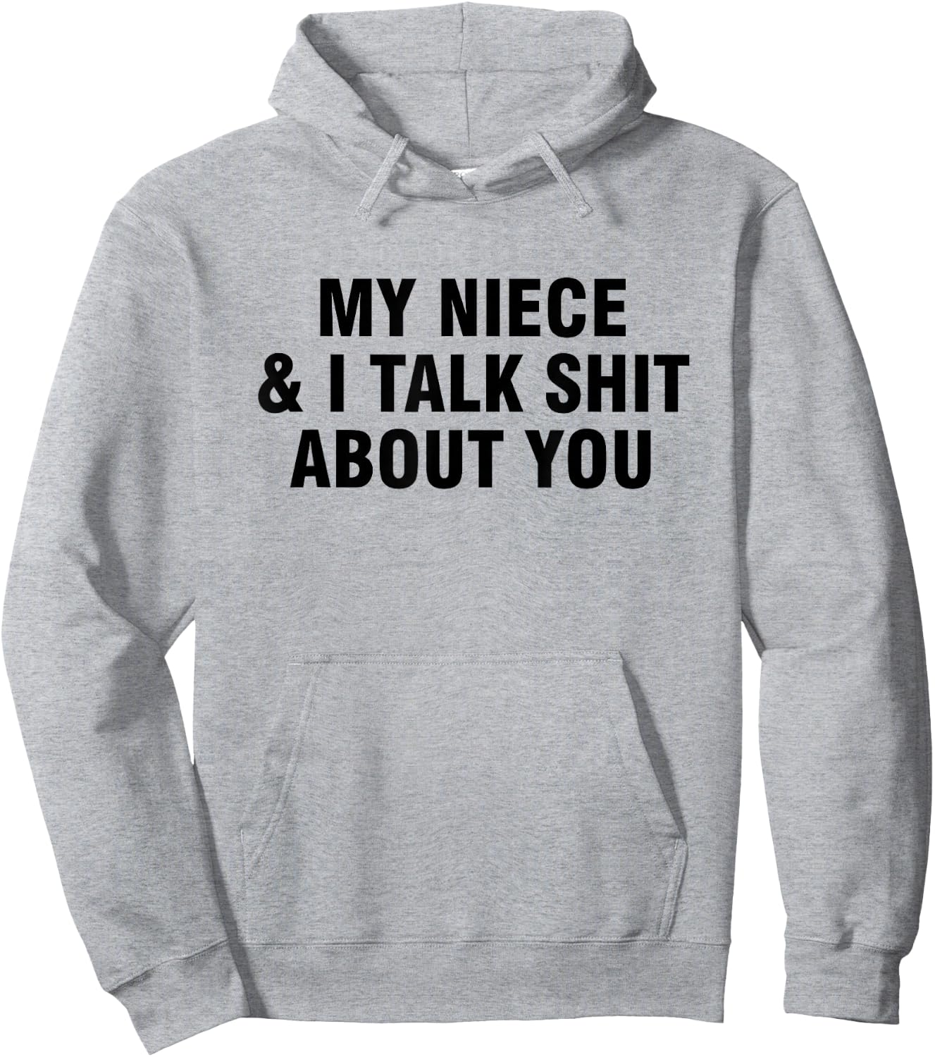 T-Shirt Hoodie - Hoodie | Ash
