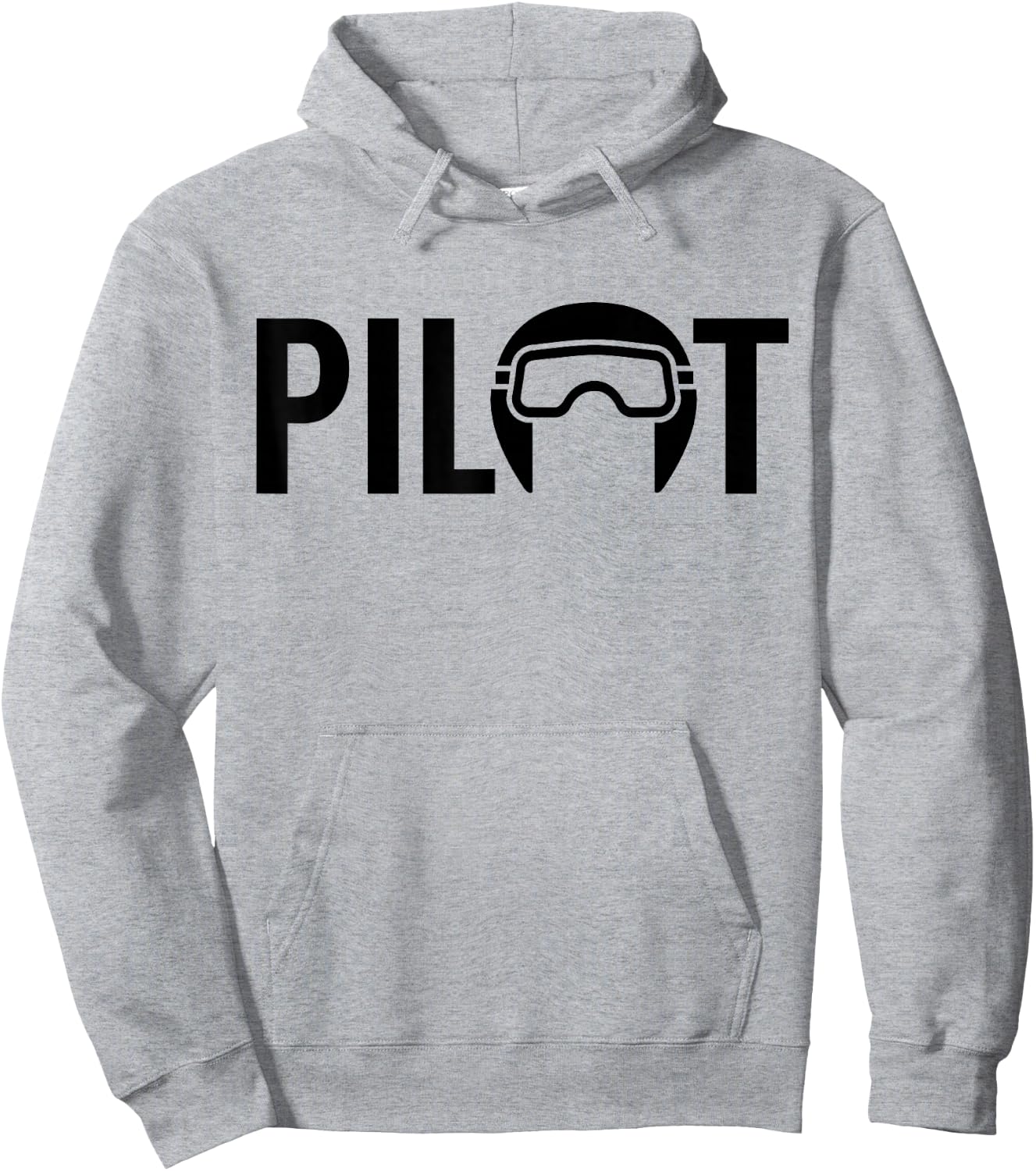 Pilot Airplane Aviator Aviation Hoodie - Hoodie | Ash