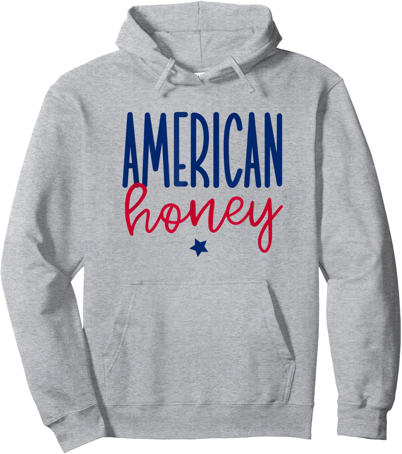 American Honey, Cute 4th of July Hoodie - Hoodie | Ash