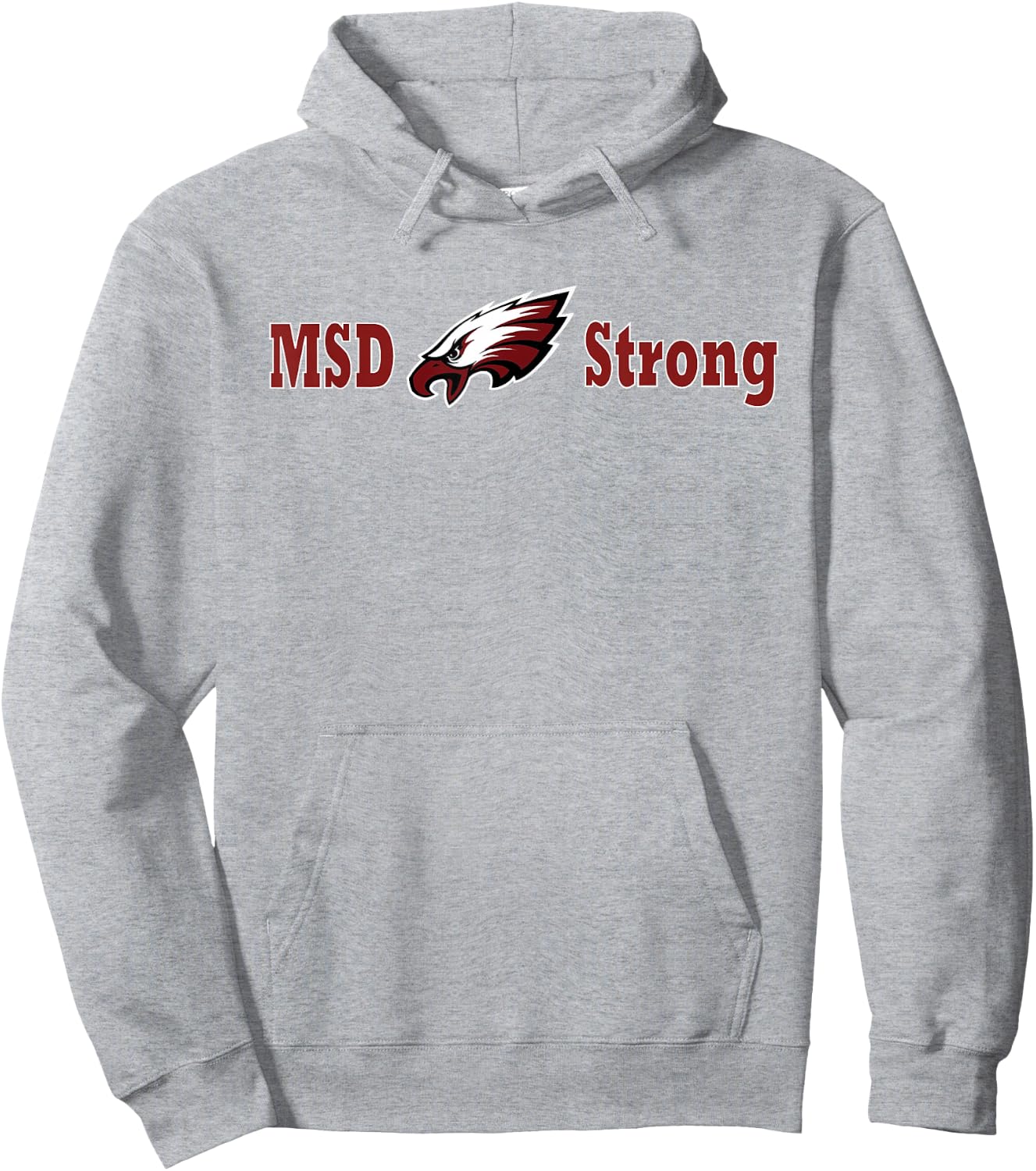 MSD Strong Shirt Hoodie - Hoodie | Ash