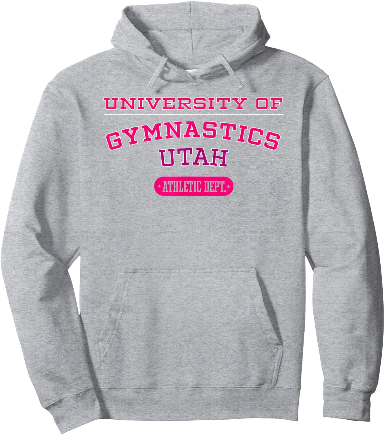University of Gymnastics UTAH Athletic Dept. Hoodie - Hoodie | Ash