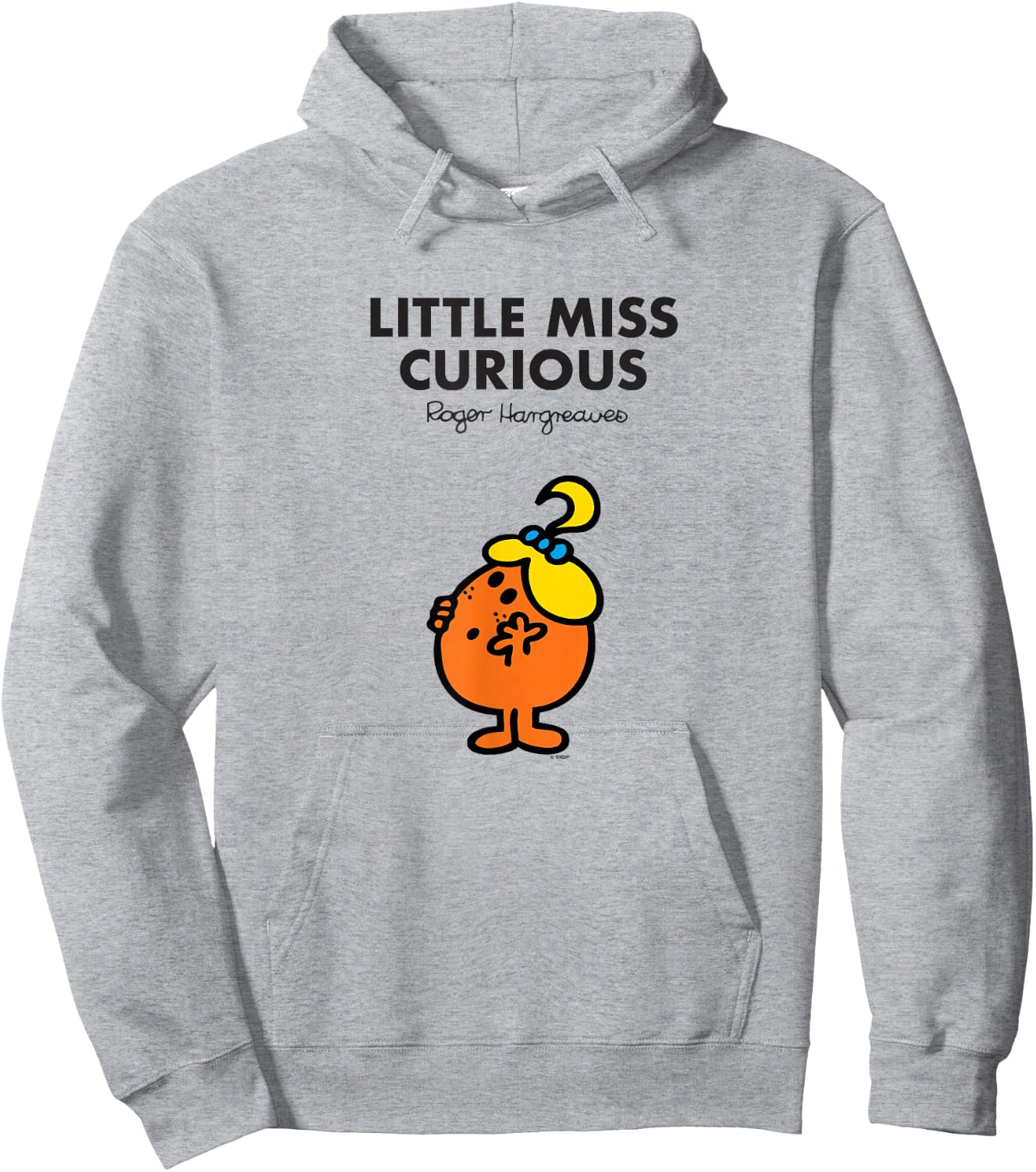 Mr. Men Little Miss Curious Hoodie - Hoodie | Ash