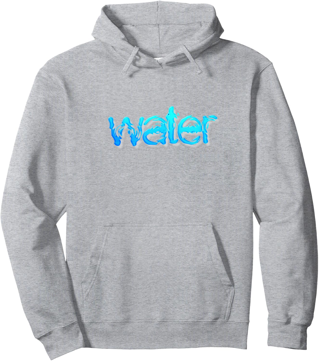 Water Funny Party Costume Elements Couple Matching Hoodie - Hoodie | Ash