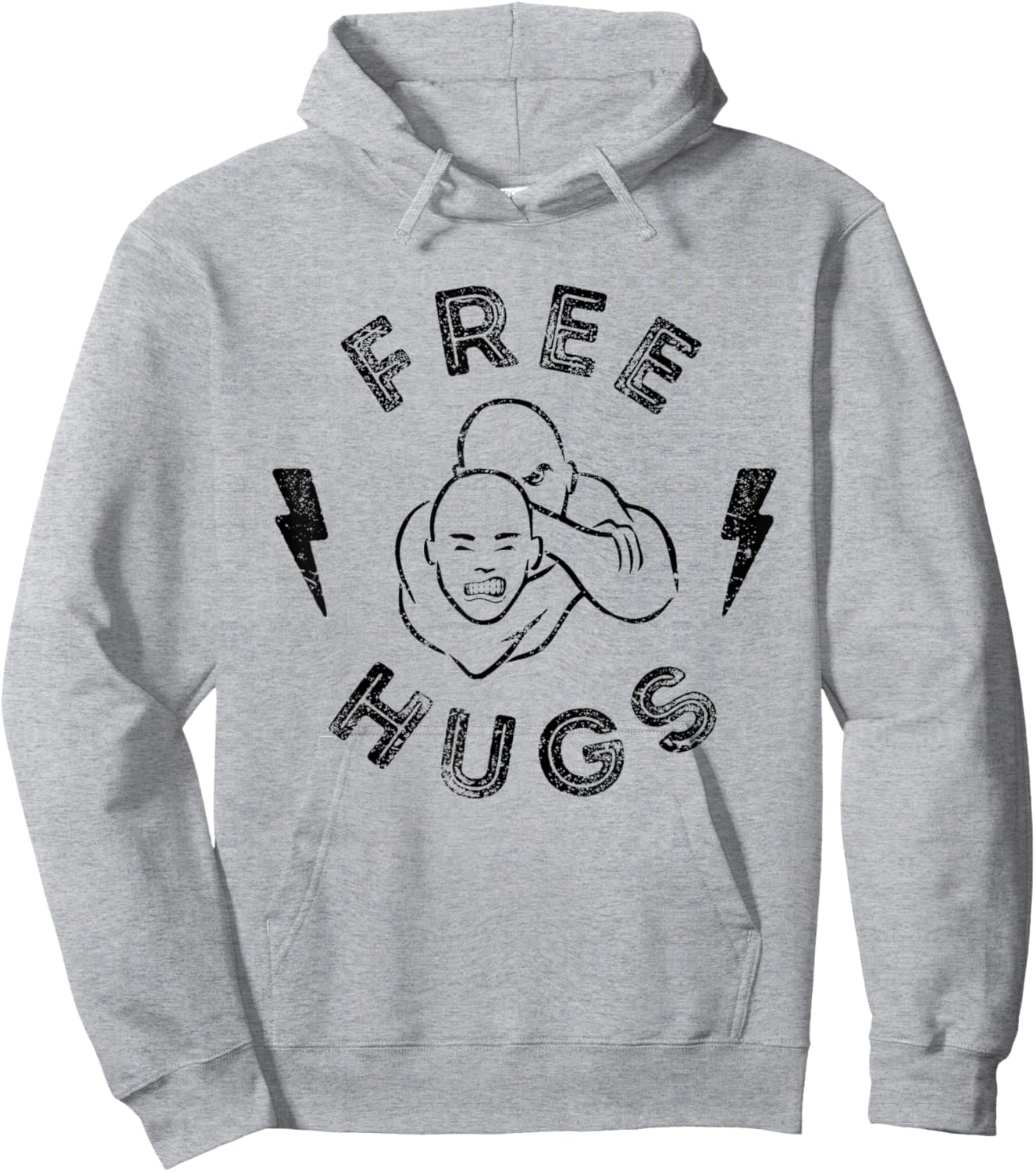 Funny BJJ Shirt Brazilian Jiu-Jitsu Free Hugs Hoodie - Hoodie | Ash