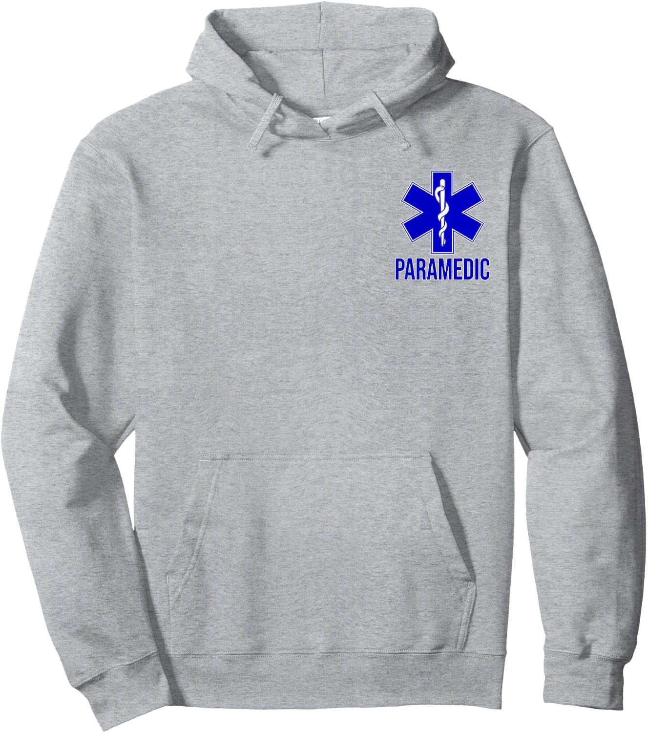Paramedic Star of Life Emt Ems Ambulance Uniform Costume Hoodie - Hoodie | Ash