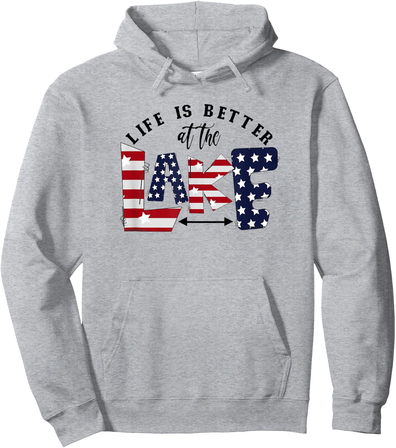 Lake Shirts Lake House Boating Camping Clothes Women Kid Men Hoodie - Hoodie | Ash