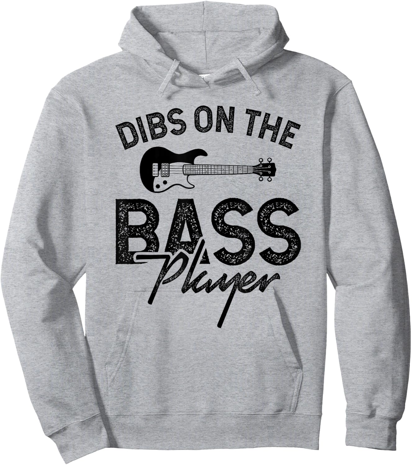 Dibs on the Bass Player Hoodie - Hoodie | Ash