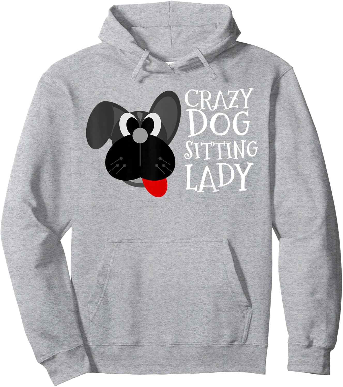 Dog Sitter Crazy Dog Sitting Lady Walker Babysitter Gift Hoodie - Hoodie | Ash