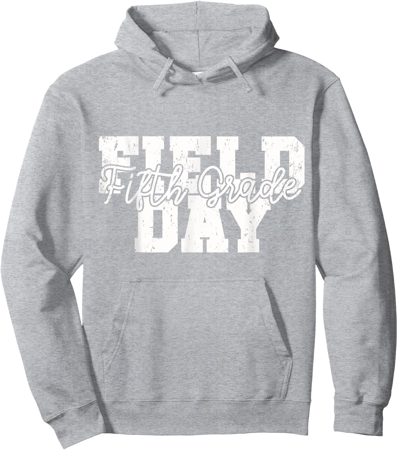 Field Day 2025 Fifth Grade school teacher kids red Hoodie - Hoodie | Ash