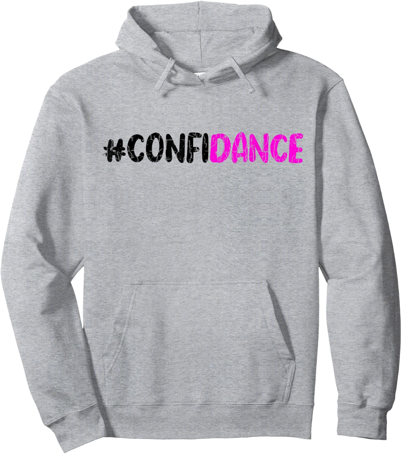 Confidance Funny Dancer Dancing Dance Lover Graphic Hoodie - Hoodie | Ash