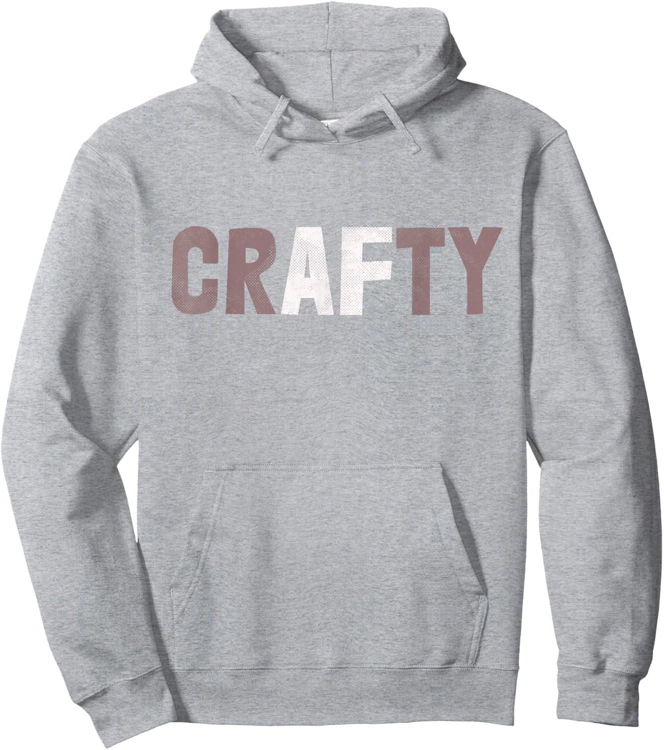 Funny I'm CRAFTY AF Crafting Is My Cardio My Craft Mom Hobby Hoodie - Hoodie | Ash