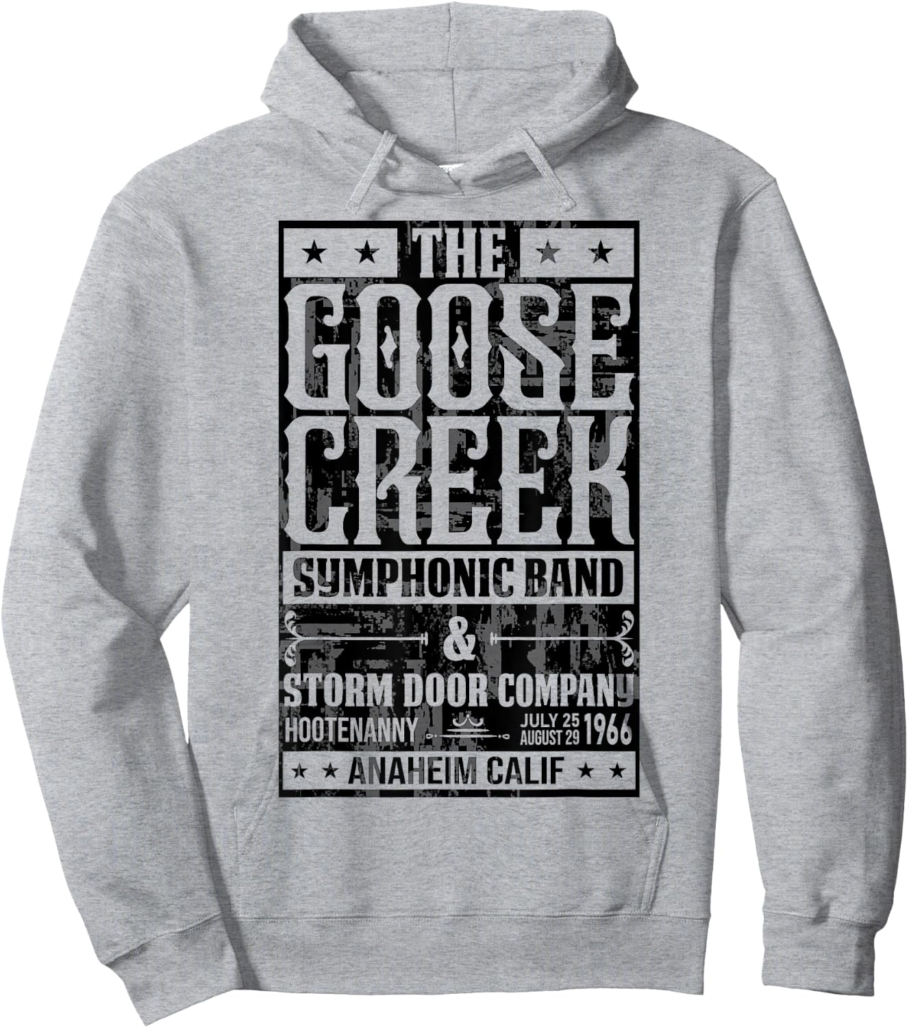 The Goose Creek Symphonic Band & Storm Door Company Hoodie - Hoodie | Ash