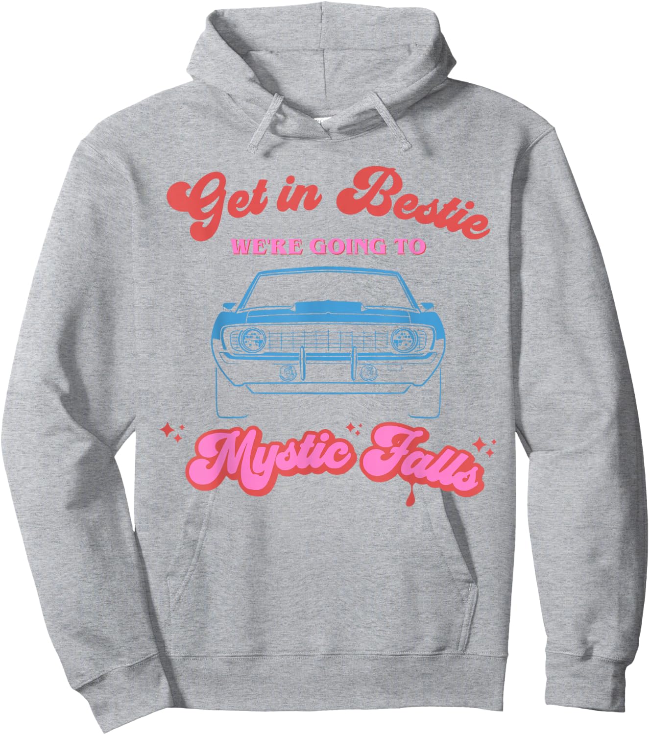 Get in Bestie We're Going to Mystic Falls Virginia | Vervain Hoodie - Hoodie | Ash