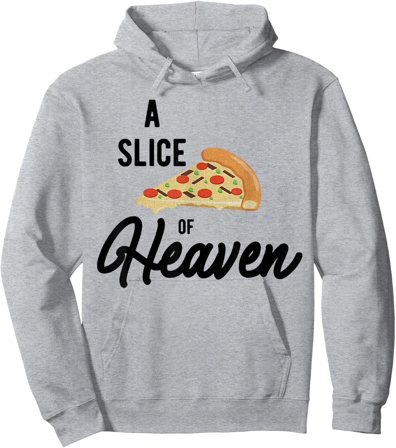 A slice of mystical pizza in the sky style Hoodie - Hoodie | Ash