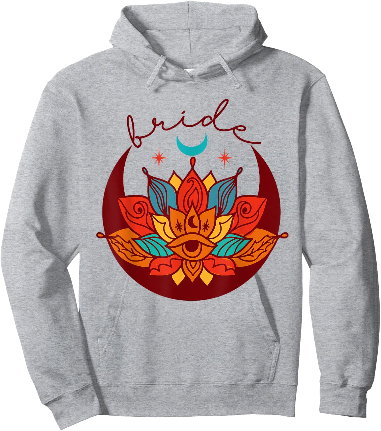 Bridal Celestial Mystical Bachelorette Party Bride To Be Hoodie - Hoodie | Ash