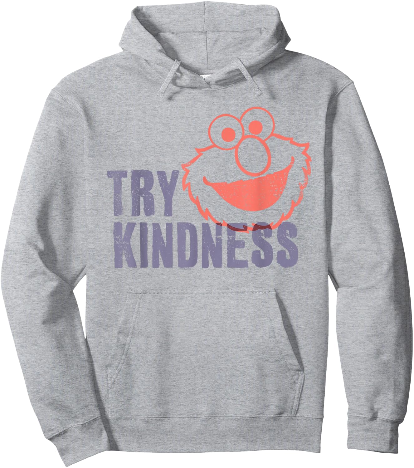 Sesame Street Try Kindness With Elmo Hoodie - Hoodie | Ash