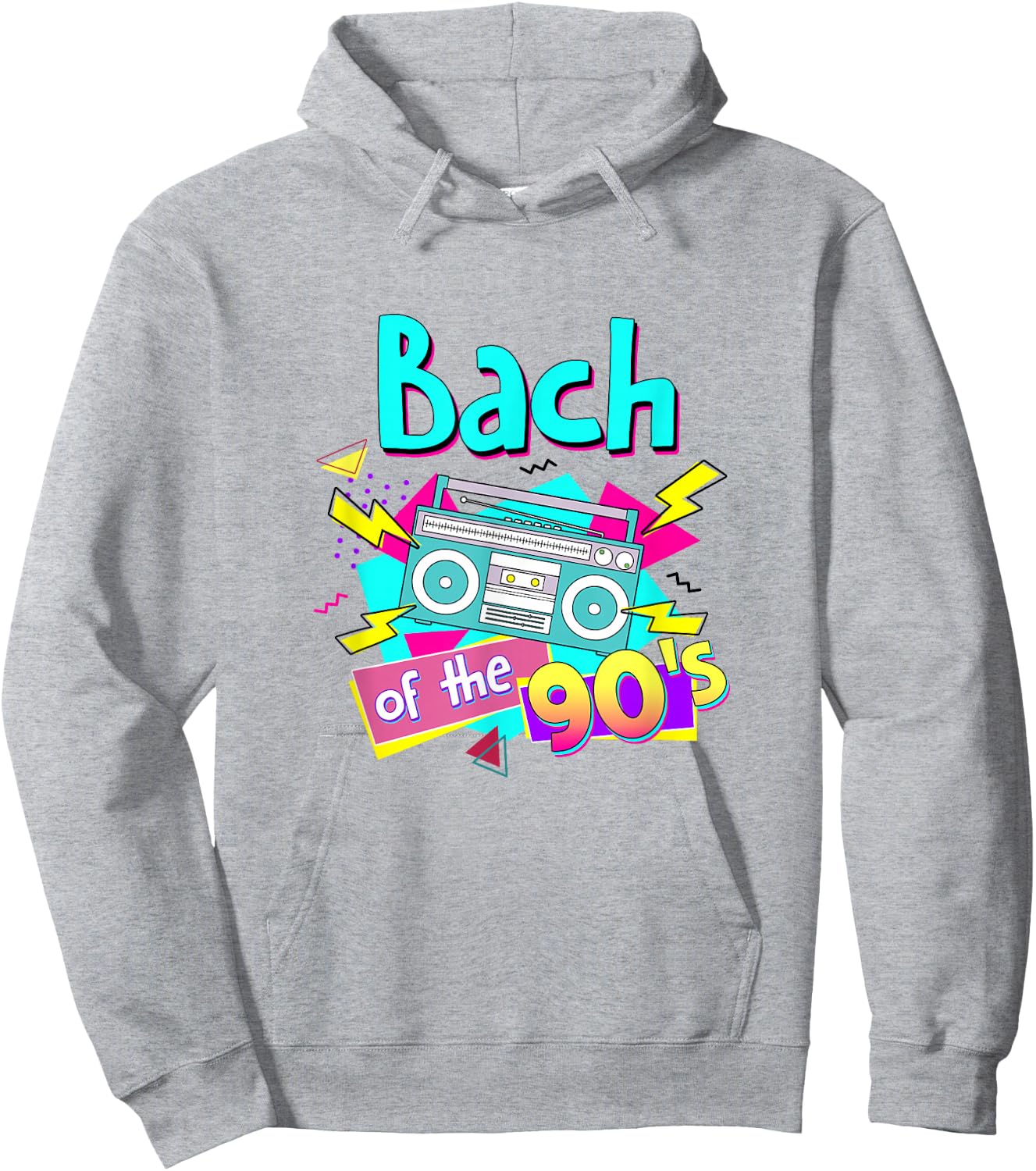 Bach Of The 90's Bridesmaids 90s Theme Bachelorette Matching Hoodie - Hoodie | Ash