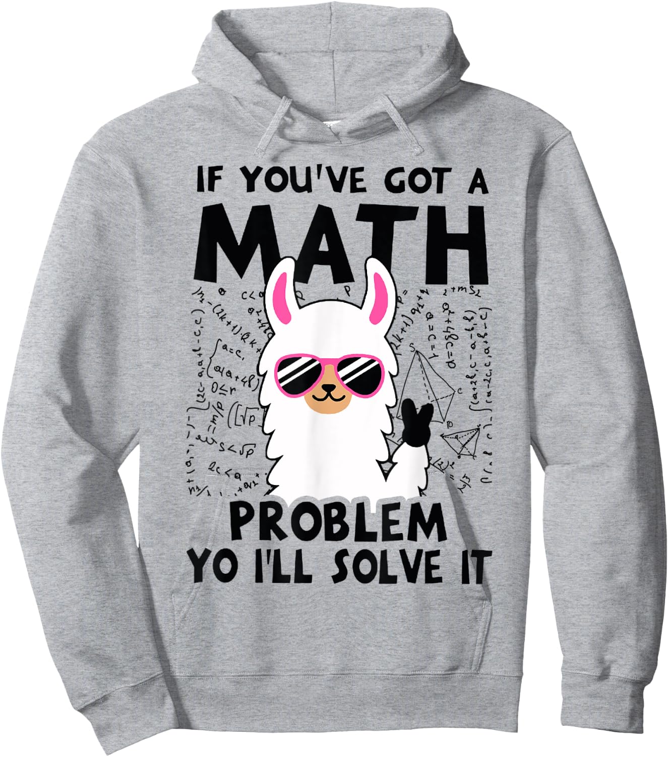 If You've Got A Math Problem Yo I'll Solve It Hoodie - Hoodie | Ash