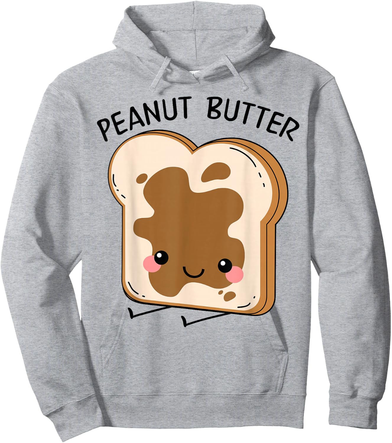 Peanut Butter Matching Halloween Costume Set DIY Jelly Shirt Hoodie - Hoodie | Ash