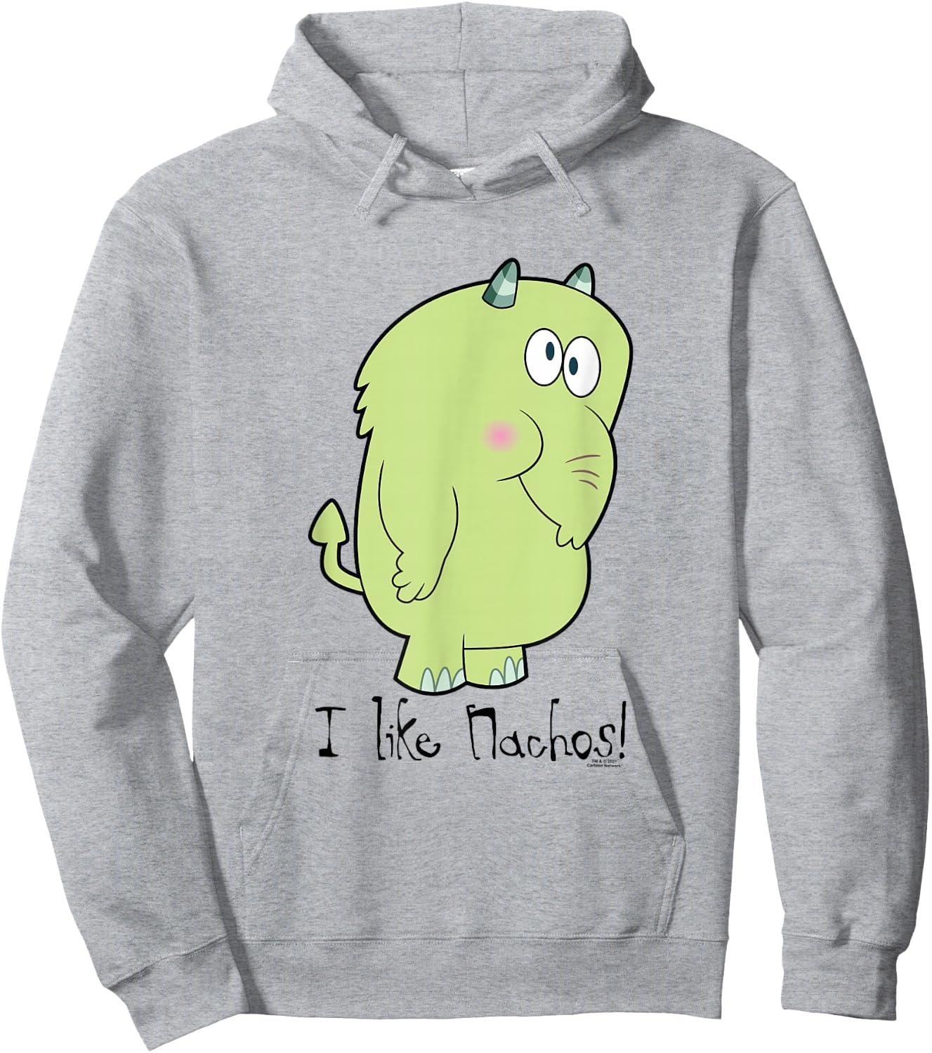 The Grim Adventures of Billy & Mandy Fred - I Like Nachos Hoodie - Hoodie | Ash