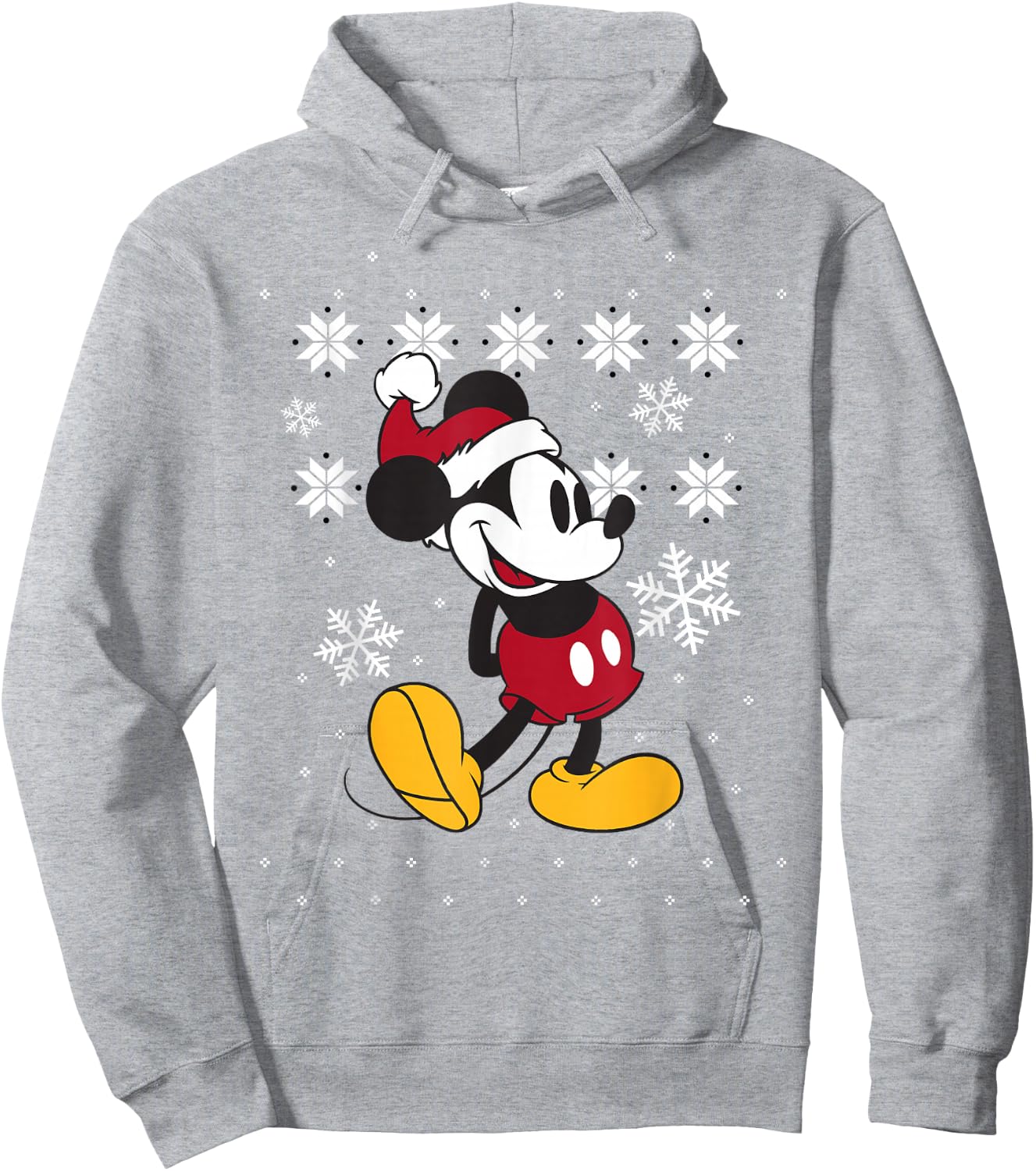 Disney - Mickey Mouse Winter Spirit Hoodie - Hoodie | Ash