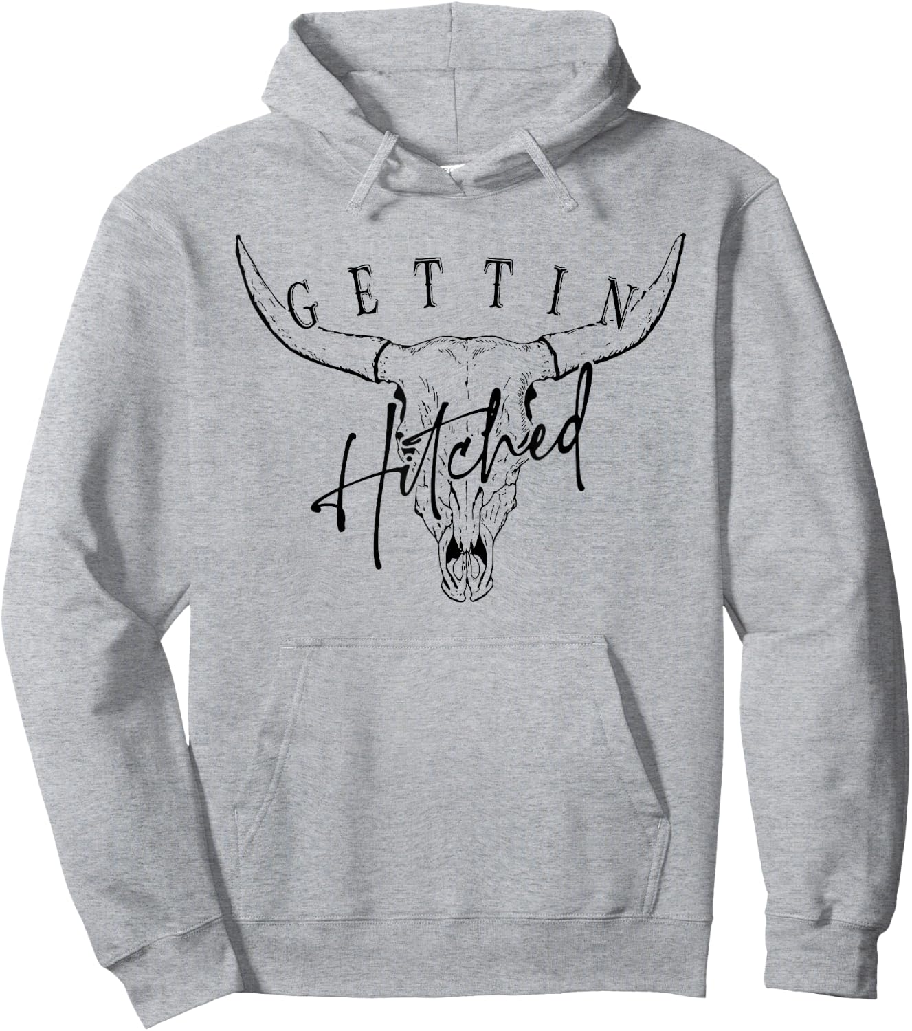 Getting Hitched Getting Rowdy, Western Bachelorette Hoodie - Hoodie | Ash