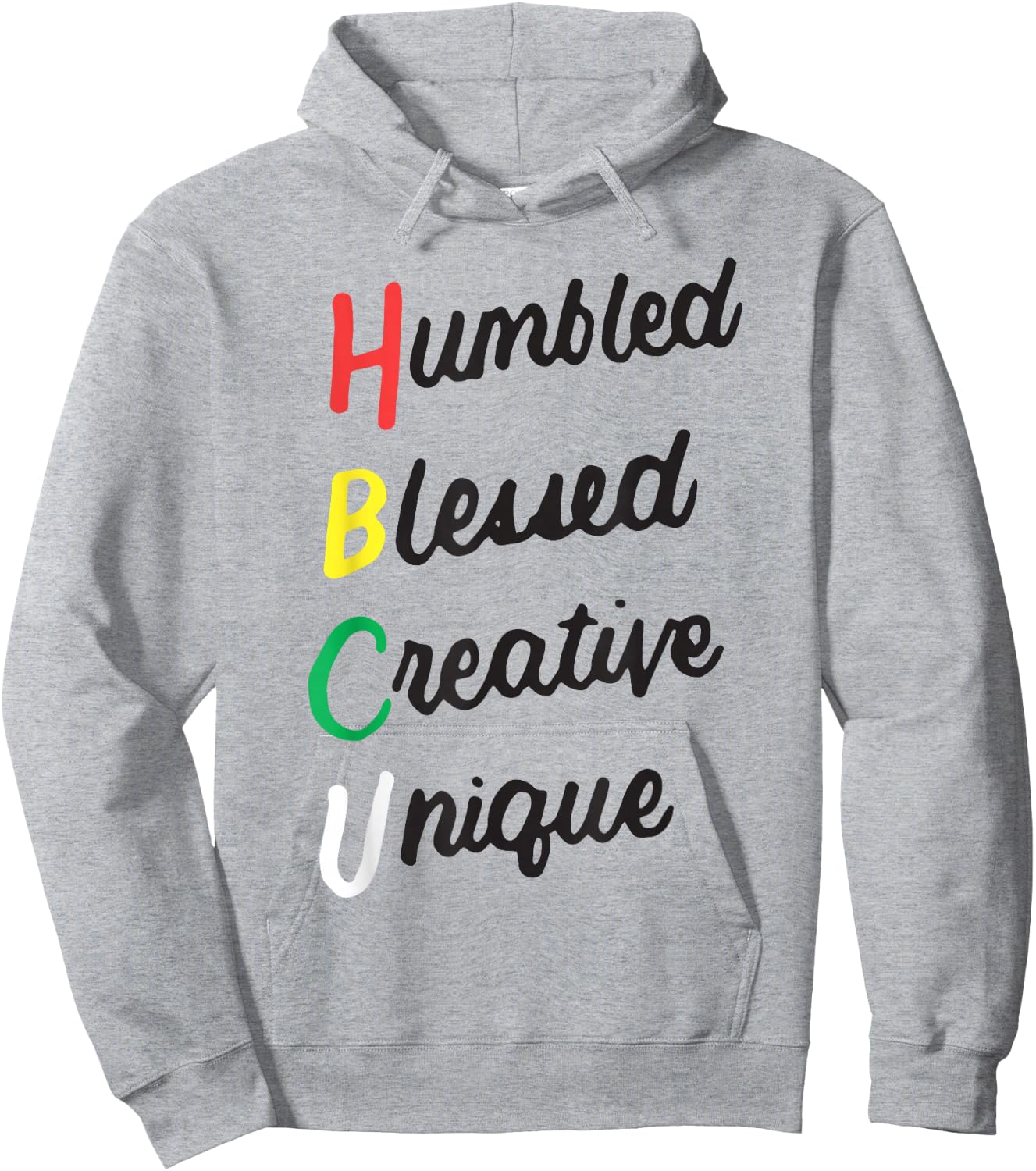 Historically Black Colleges and Universities Gifts HBCU Apparel African Humbled Blessed Creative Unique for -Adults, Kids, Grey, Small, Short Sleeve Hoodie - Hoodie | Ash