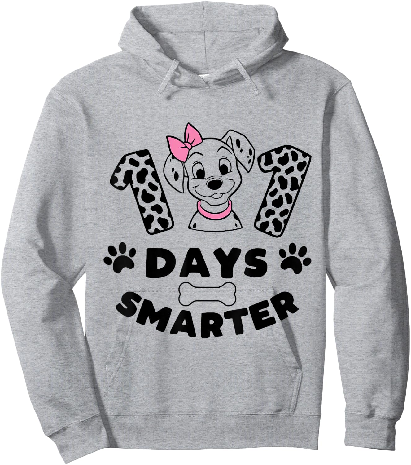 100th Day Of School 101 Days Smarter 100 for Boys Girls Kids Hoodie - Hoodie | Ash
