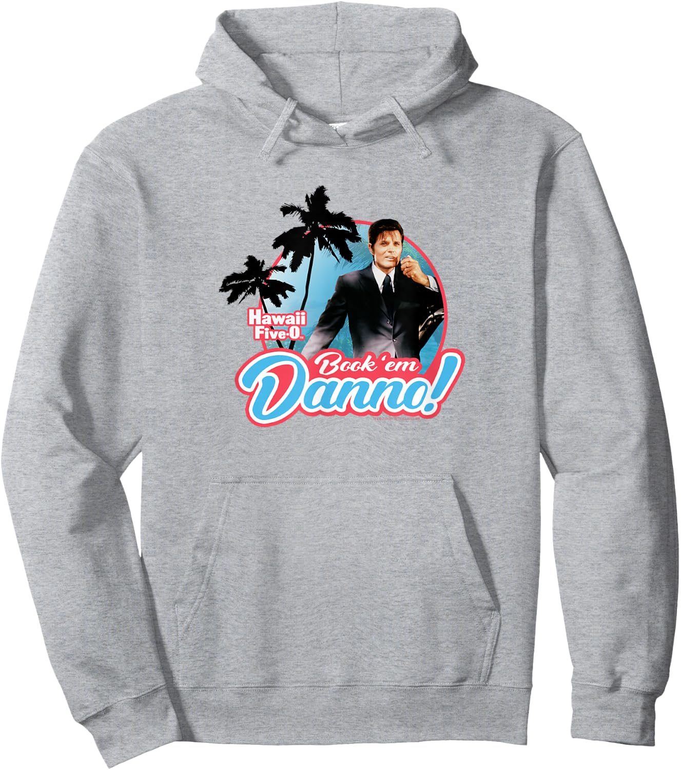 Hawaii Five-0 Book'em Danno Hoodie - Hoodie | Ash
