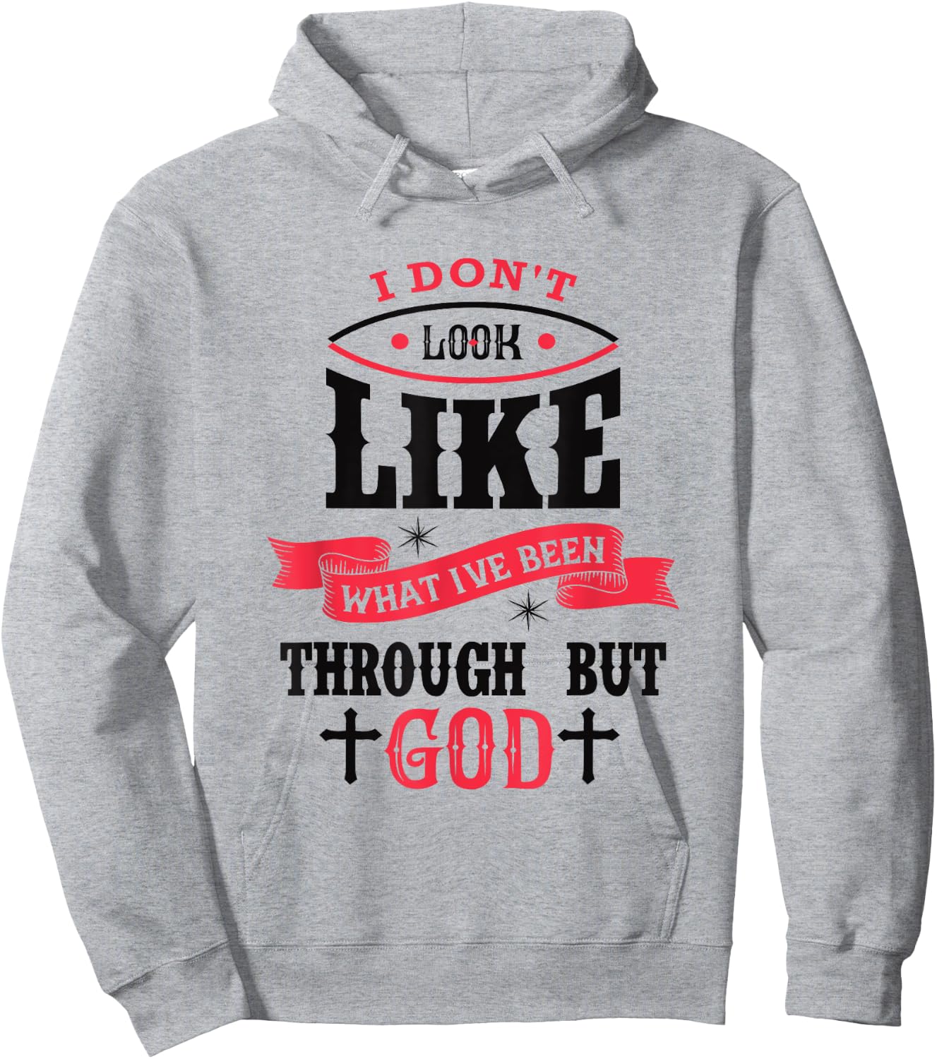I Don't Look Like What I've Been Through Men Women Christian Hoodie - Hoodie | Ash