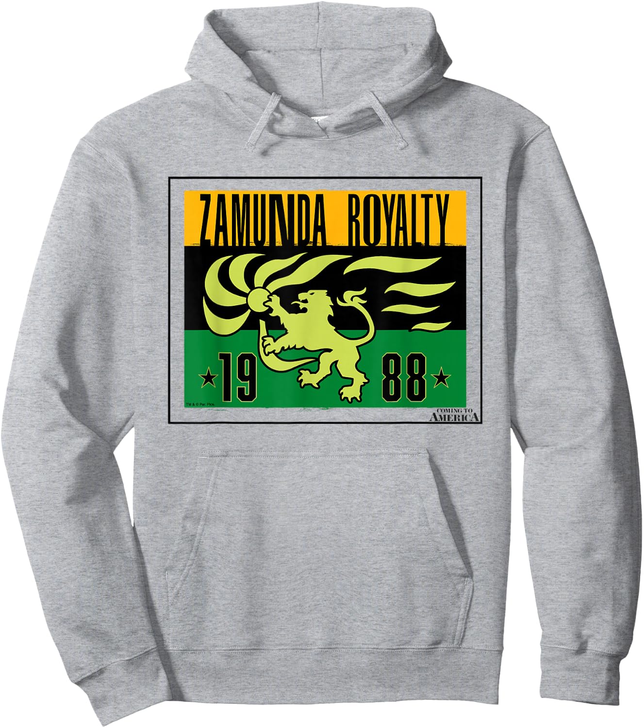 Coming To America Zamunda Royalty 1988 Hoodie - Hoodie | Ash