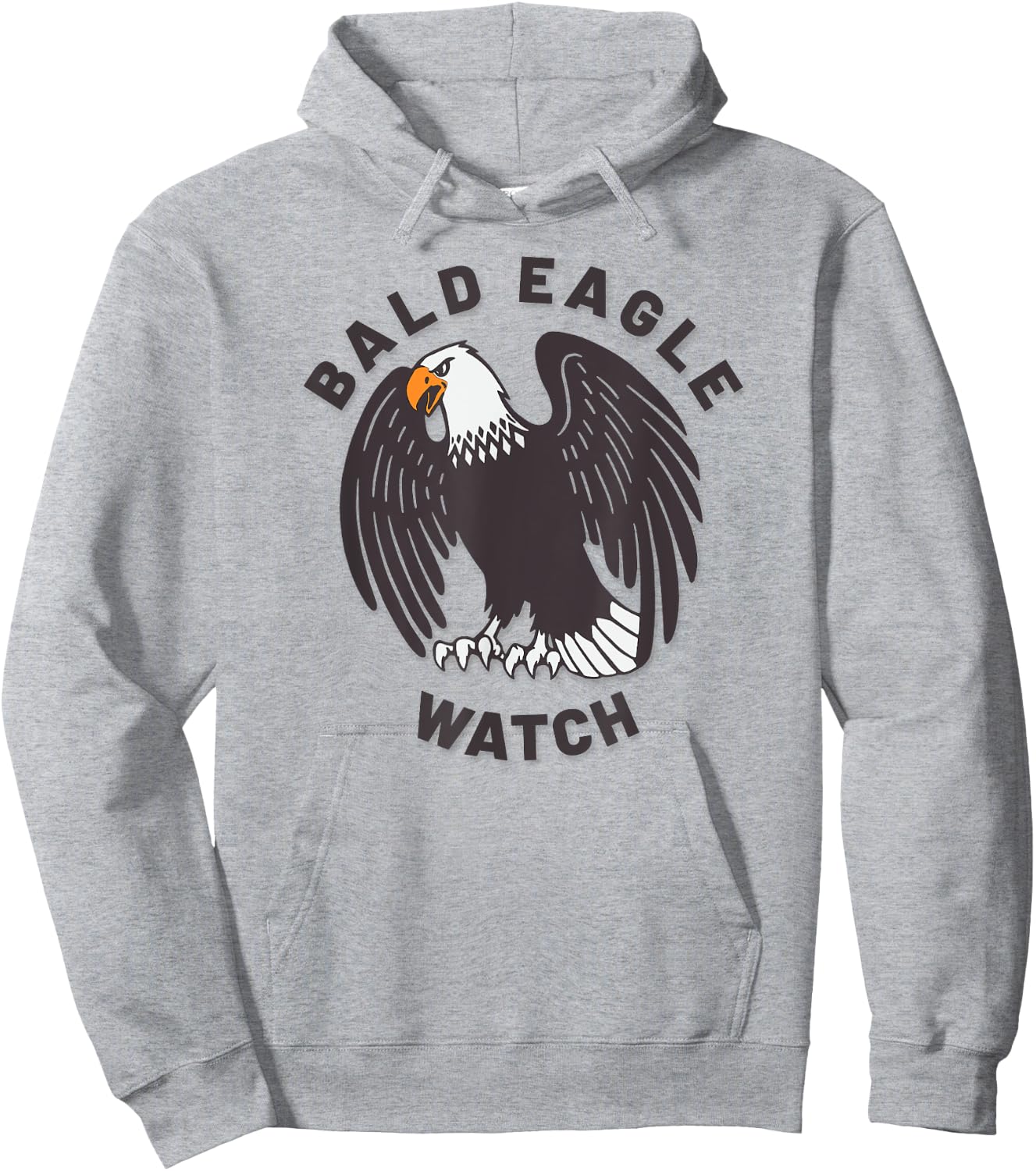 Bird Eagle Watch Hoodie - Hoodie | Ash