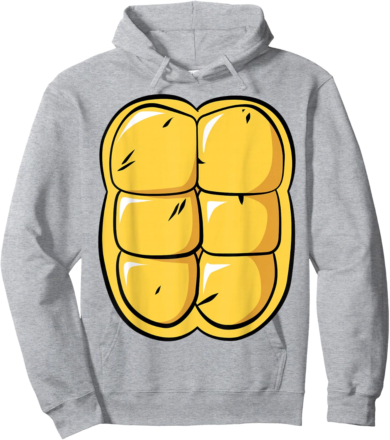 Cool Turtle Belly & Back - Kids Costume - Cute Halloween Hoodie - Hoodie | Ash
